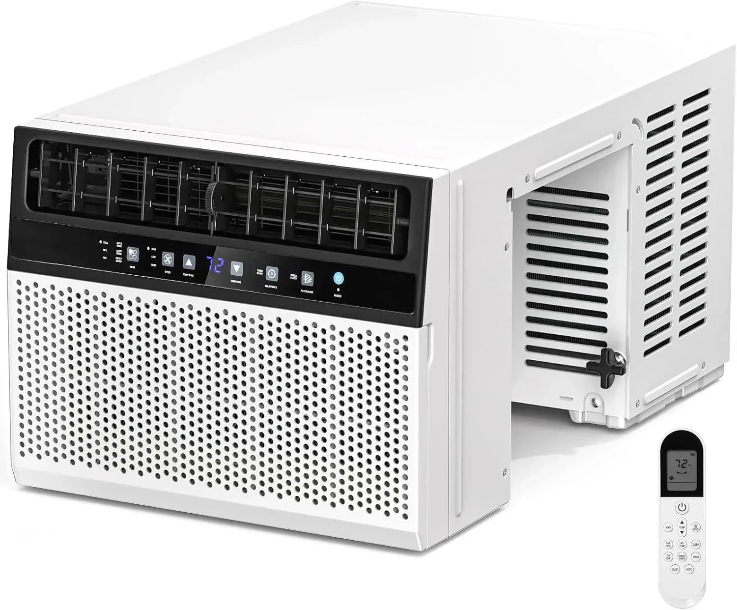 Antarctic Star 12,000 BTU U-Shaped Window Air Conditioner Unit Cools up to 550 Sq.Ft. with 6 Modes